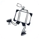Logo van De Reizende Boekhouder