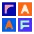 Logo van RAAF muziektheater