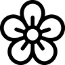 Logo House of Silky Flowers ꕤ