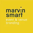 Logo Marvin Smart event AND venue branding