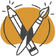 Logo Loes Graphic Supply
