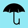 Logo Umbrella Noir