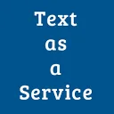 Logo Text as a Service