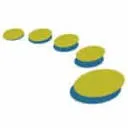 Logo van Kemerink voet AND beweging