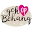 Logo van Gek op behang
