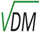 Logo van VDM interim diensten