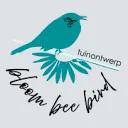 Logo bloom bee bird: tuinen