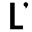 Logo L'ORIGINE