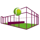 Logo Padel Nederland Aluminium Padelbanen