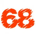 Logo ad68 creatieve reclame producties