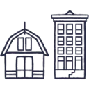 Logo De Thuislocaties; Singel80 AND Koetshuis Sloten