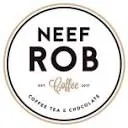 Logo Neef Rob coffee tea AND chocolate