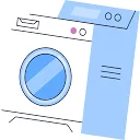 Logo Wash AND Go Laundry Solutions