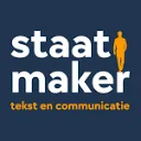 Logo Staatmaker tekst en communicatie