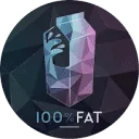 Logo 100%FAT