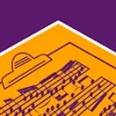 Logo van Stichting Muziek in Huis