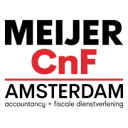 Logo van Meijer CnF Amsterdam Accountancy en Fiscale Dienstverlening