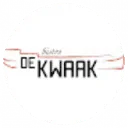 Logo van De Kwaak drijvend dynamisch; voor uw vrijmibo training workshop 100 m van Q-Park centrum Zwolle!