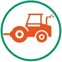 Logo van Loonbedrijf H van Wieringen AND Zn