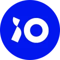 Logo van ISAAC (becoming iO)
