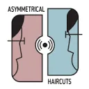 Logo Asymmetrical Haircuts