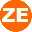 Logo van Zero-E van A naar B