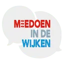 Logo van Meedoen in de Wijken
