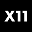 Logo X11 media en vormgeving